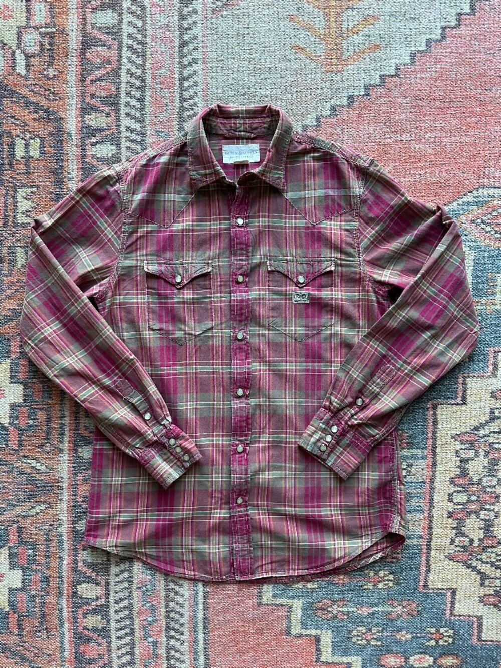 Ralph Lauren Denim & Supply Pearl Snap Western Shirt